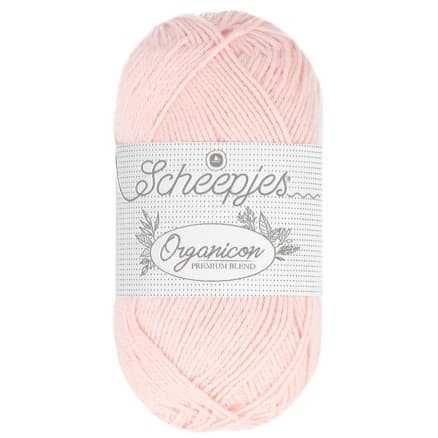 Scheepjes Organicon Garn 250 Puder Rosa
