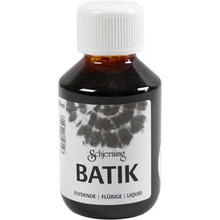 Batikfärg, brun, 100ml/ 1 fl.