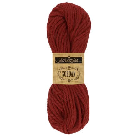 Scheepjes Soedan Garn 1308 Rödbrun