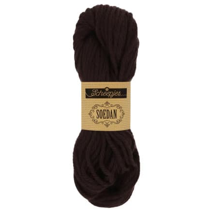 Scheepjes Soedan Garn 1324 Mörk Brun