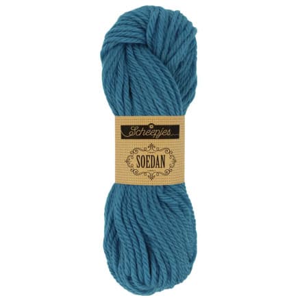 Scheepjes Soedan Garn 1345 Denim Blå