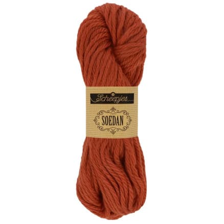 Scheepjes Soedan Garn 1367 Bränd Orange