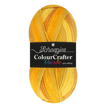 Scheepjes Colour Crafter Parade Garn 403 Gul Blandning