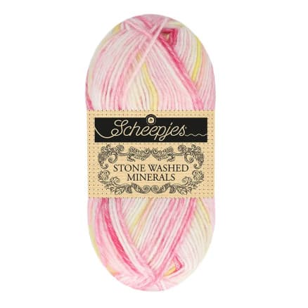 Scheepjes Stone Washed Minerals Garn 908 Rhodo Radiance