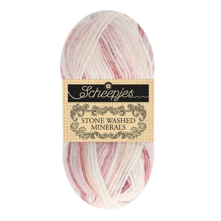 Scheepjes Stone Washed Minerals Garn 911 Cinnabar Dimma