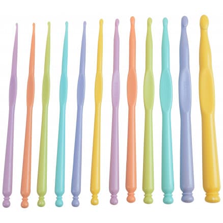 Infinity Hearts Virknålset Plast 15cm 2-10mm - 12 storlekar
