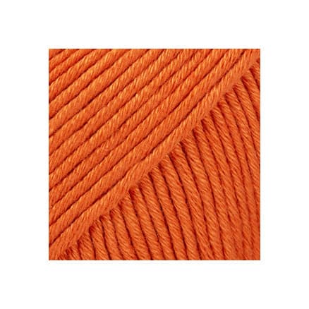 Drops Muskat Garn Unicolor 49 Mörk Orange