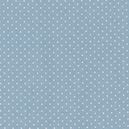 Denim m/prickar 147cm 3 Ljusblå - 50cm