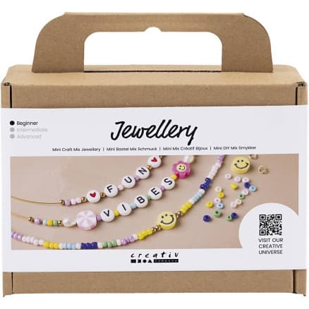 Mini DIY Mix-smycken, halsband, 1 frp.
