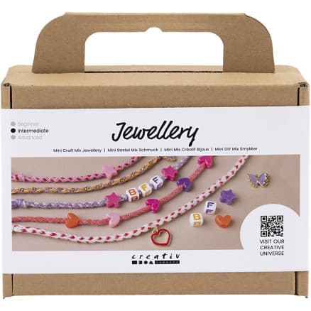 Mini DIY Mix Jewellery, Vänskapssmycke, 1 frp.