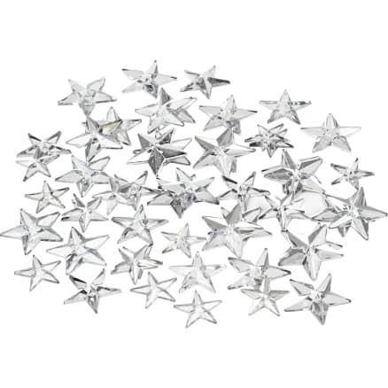 Rhinestones, stl. 11+12+16 mm, silver, 360 st./ 1 förp.
