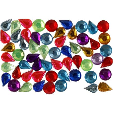 Rhinestones, stl. 5 mm, 15 g/ 1 förp.