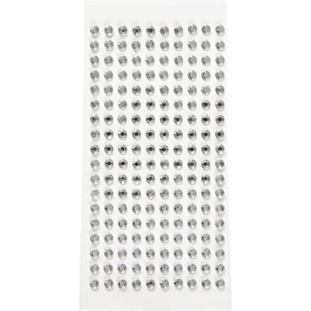 Rhinstenar, Dia. 5 mm, silver, 144 st./ 1 förp.