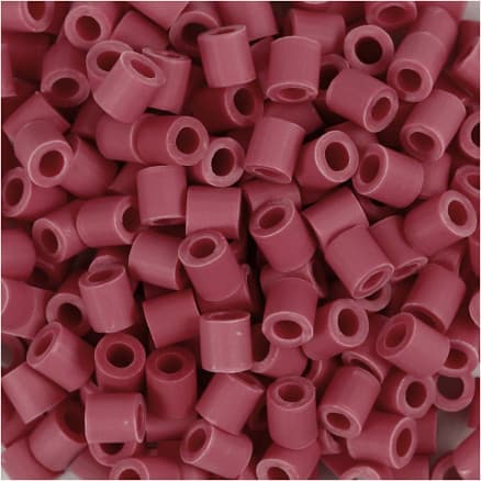 NABBI BioBeads, stl. 5x5 mm, Hålstl. 2.5 mm, medium, röd, 1000 st./ 1 förp.