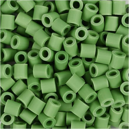 NABBI BioBeads, stl. 5x5 mm, Hålstl. 2.5 mm, medium, grön, 3000 st./ 1 förp.