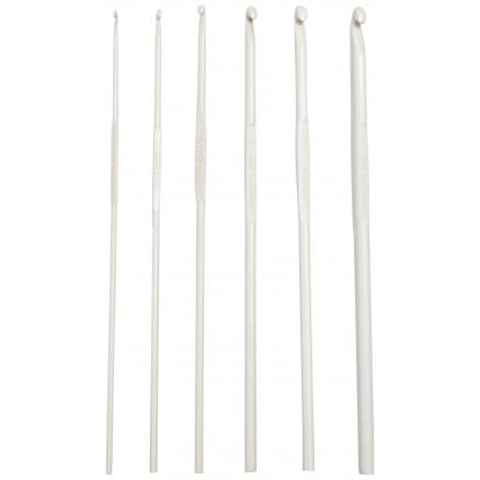 Pony Virknål Set Aluminium 15 cm 2-5 mm 6 storlekar