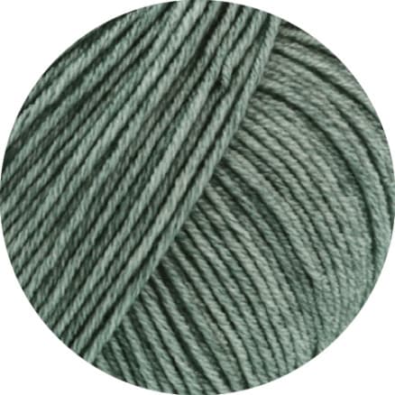 Lana Grossa Cool Wool Vintage Garn 7368 Gröngrå