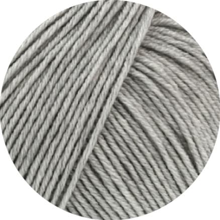 Lana Grossa Cool Wool Vintage Garn 7369 Ljusgrå