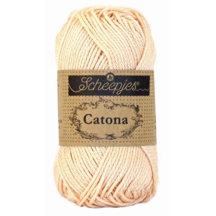Scheepjes Catona Garn Unicolor 255 Nude