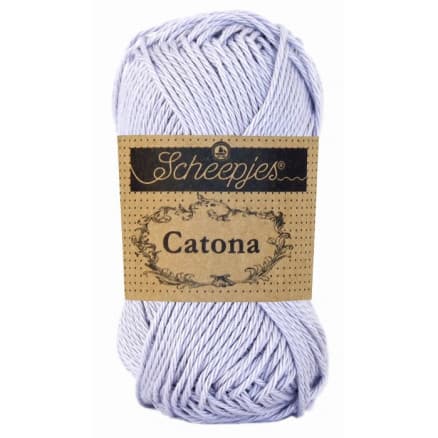 Scheepjes Catona Garn Unicolor 399 Lilac Mist