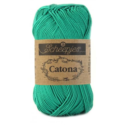 Scheepjes Catona Garn Unicolor 514 Jade