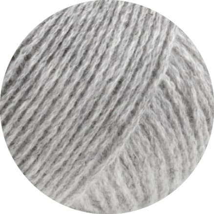 Lana Grossa Cashmere Pure Garn 05 Ljusgrå