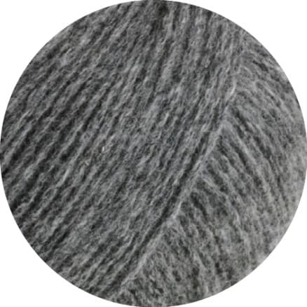 Lana Grossa Cashmere Pure Garn 06 Grå Melange