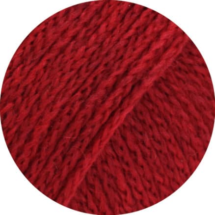 Lana Grossa Cool Merino Garn 034 Röd