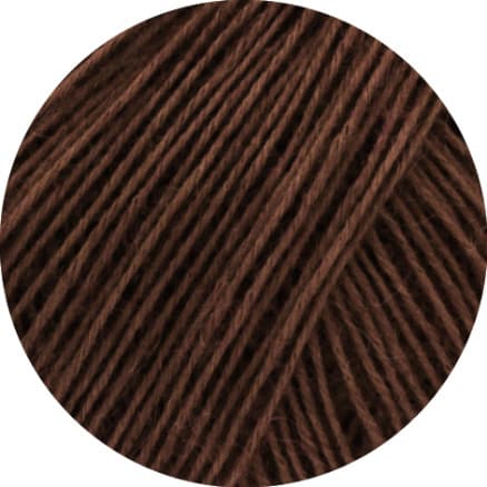 Lana Grossa Ecopuno Garn 224 Chokladbrun