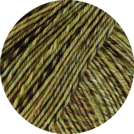 Lana Grossa Vintage Socks Garn 1002 May/Apple/Dark Green Melange