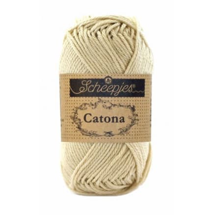 Scheepjes Catona Garn Unicolor 404 English Tea