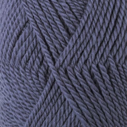 Drops Alaska Garn Unicolor 57 Denim Blå