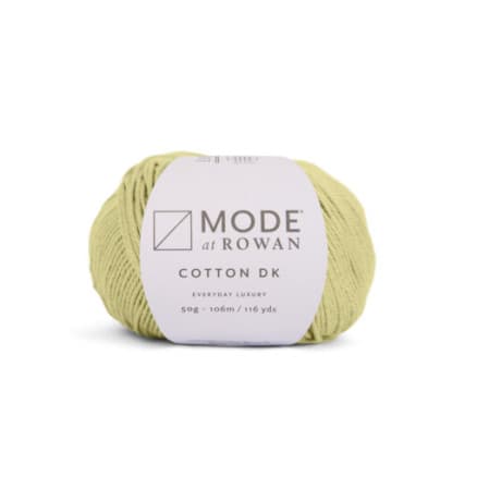Mode på Rowan Garn Cotton DK 19 Pistachio