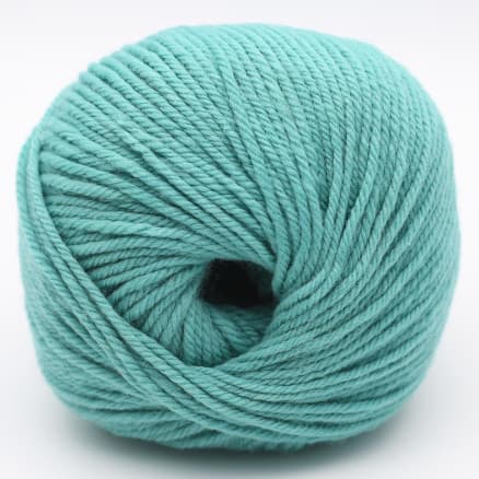 Kremke Soul Wool The Merry Merino 110 GOTS Garn 19 Ljus Petroleum