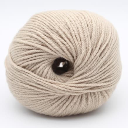 Kremke Soul Wool The Merry Merino 140 GOTS Garn 02 Beige