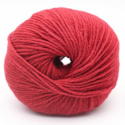 Kremke Soul Wool The Merry Merino 70 GOTS Garn 12 Vinröd