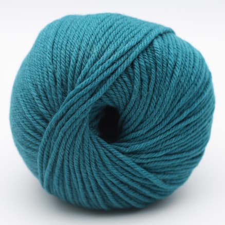 Kremke Soul Wool The Merry Merino 70 GOTS Garn 18 Mörk Petroleum
