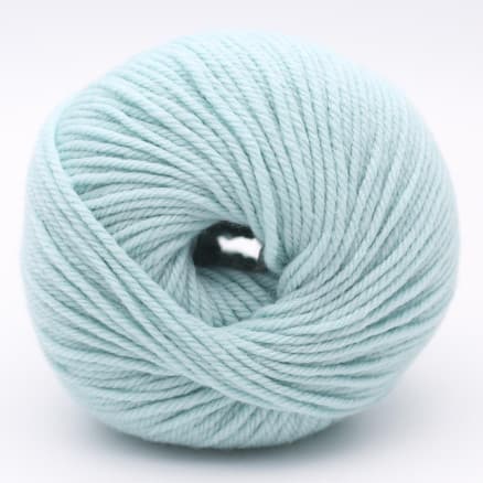 Kremke Soul Wool The Merry Merino 70 GOTS Garn 20 Isblå