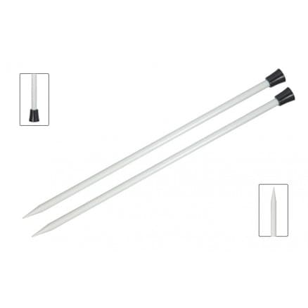 KnitPro Basix Aluminium Stickor / Jumperstickor Aluminium 40cm 4,50mm / 15.7in US7