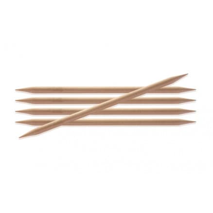 KnitPro Basix Birch Strumpstickor Björk 20cm 2,50mm / 7.9in US1Â½