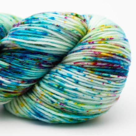 Kremke Soul Wool Lazy Lion Strumpgarn 1203 Azurro Sunny Rainforest Spotted Chaotic