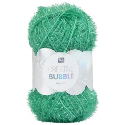 Rico Creative Bubble Garn Unicolor 009 Grön
