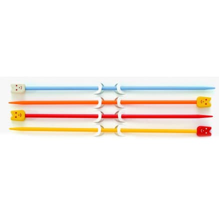 Pony Stickset för barn 18 cm 3,25 mm + 4,00 mm Ass. färger