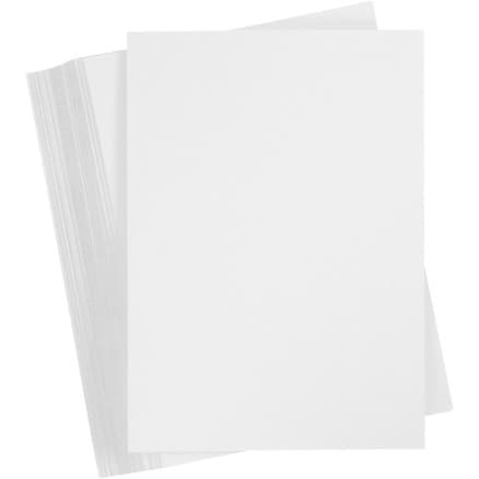 Kartong, A5, ark 148x210 mm, 180 g, vit, 200 ark/1 pk.