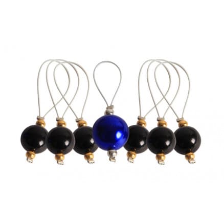 KnitPro Zooni Markeringsringar Midnight Beauty - 7 st