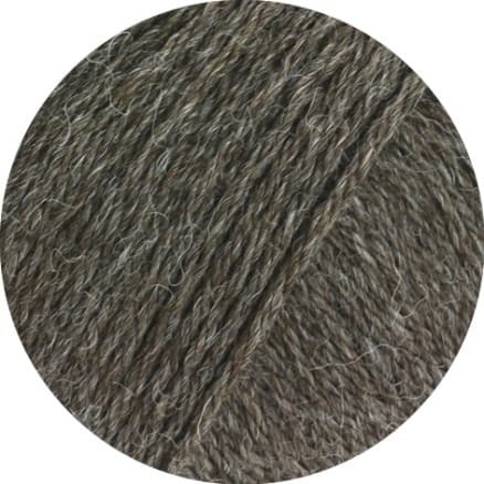 Lana Grossa Garn Landlust Alpaca Merino 160 405 Gråbrun