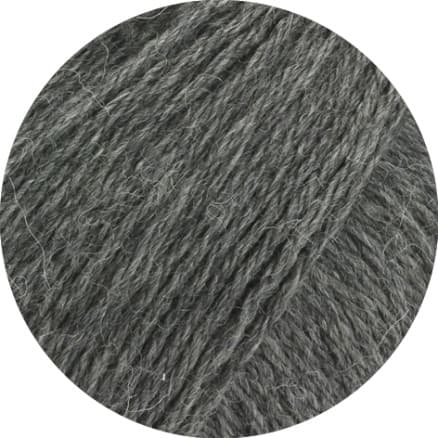 Lana Grossa Landlust Alpaca Merino Garn 160 408 Mörkgrå