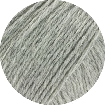 Lana Grossa Garn Landlust Alpaca Merino 160 407 Ljusgrå