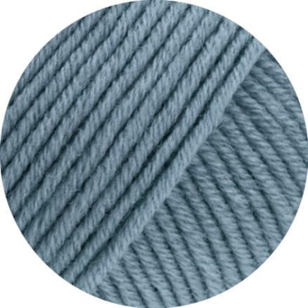 Lana Grossa Cool Wool Superbig Uni Garn 19 Grå Blå