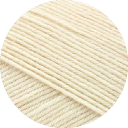 Lana Grossa Meilenweit 100 Merino Extrafine Uni Garn 2425 Ljus Beige